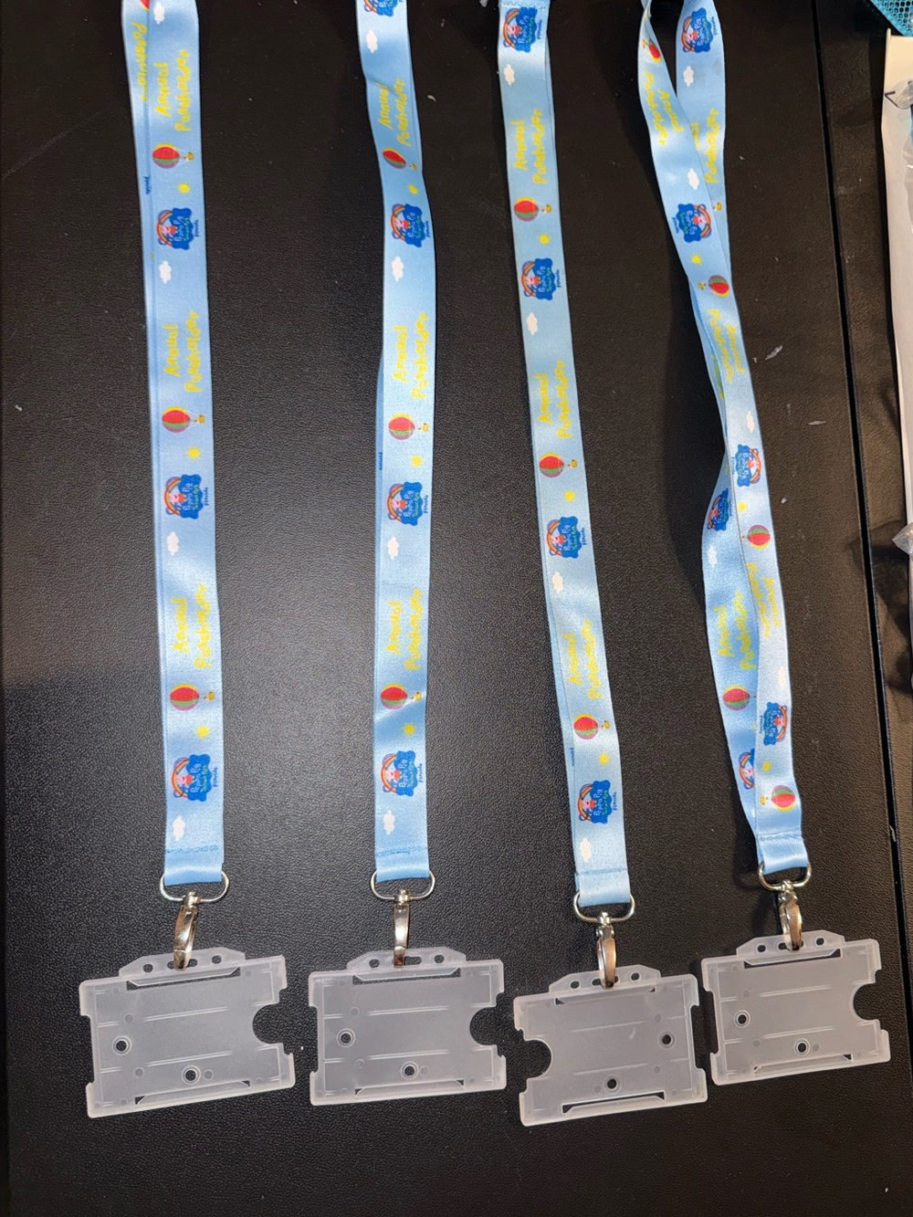 LEGO Land Lanyard | Passholder Florida | Peppa Pig | Set of 4